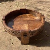 a close up of a pot on the ground